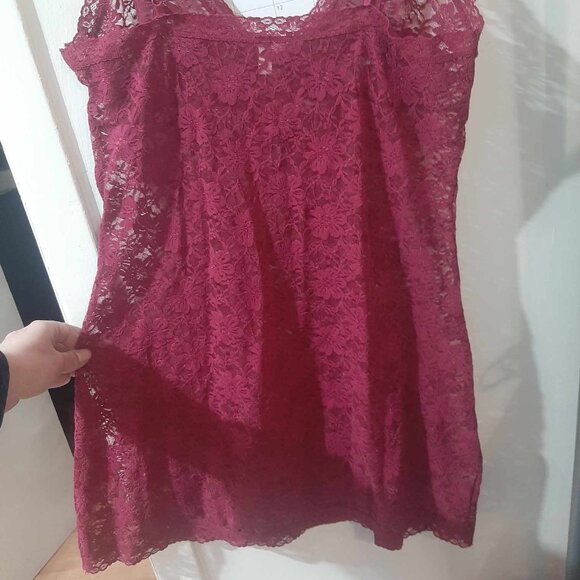 Women's Large Stretch Undress intimate Dark-Pink - Picture 7 of 8